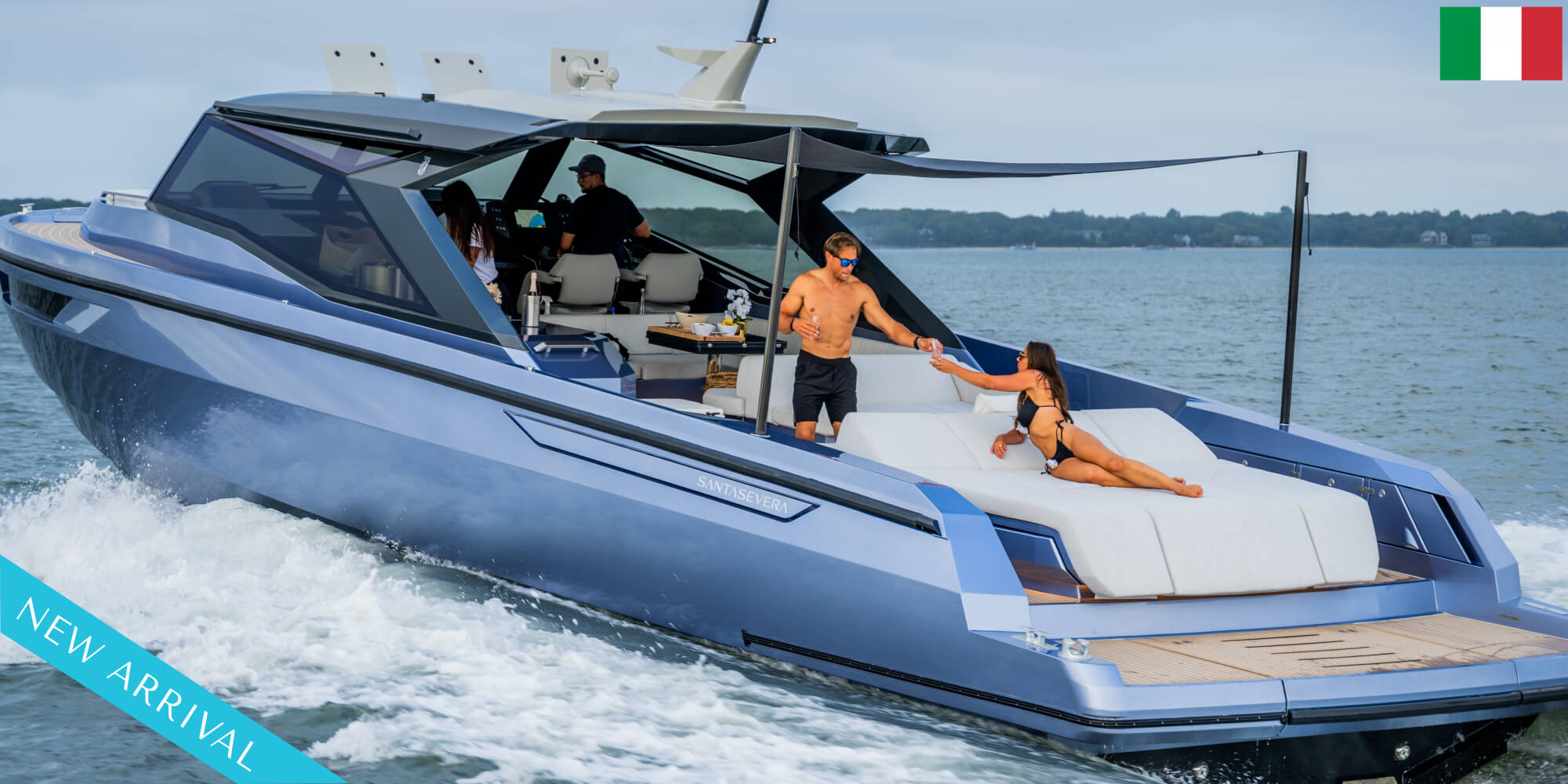 52' 2026 Santasevera Luxury Yacht - Boca Image 1