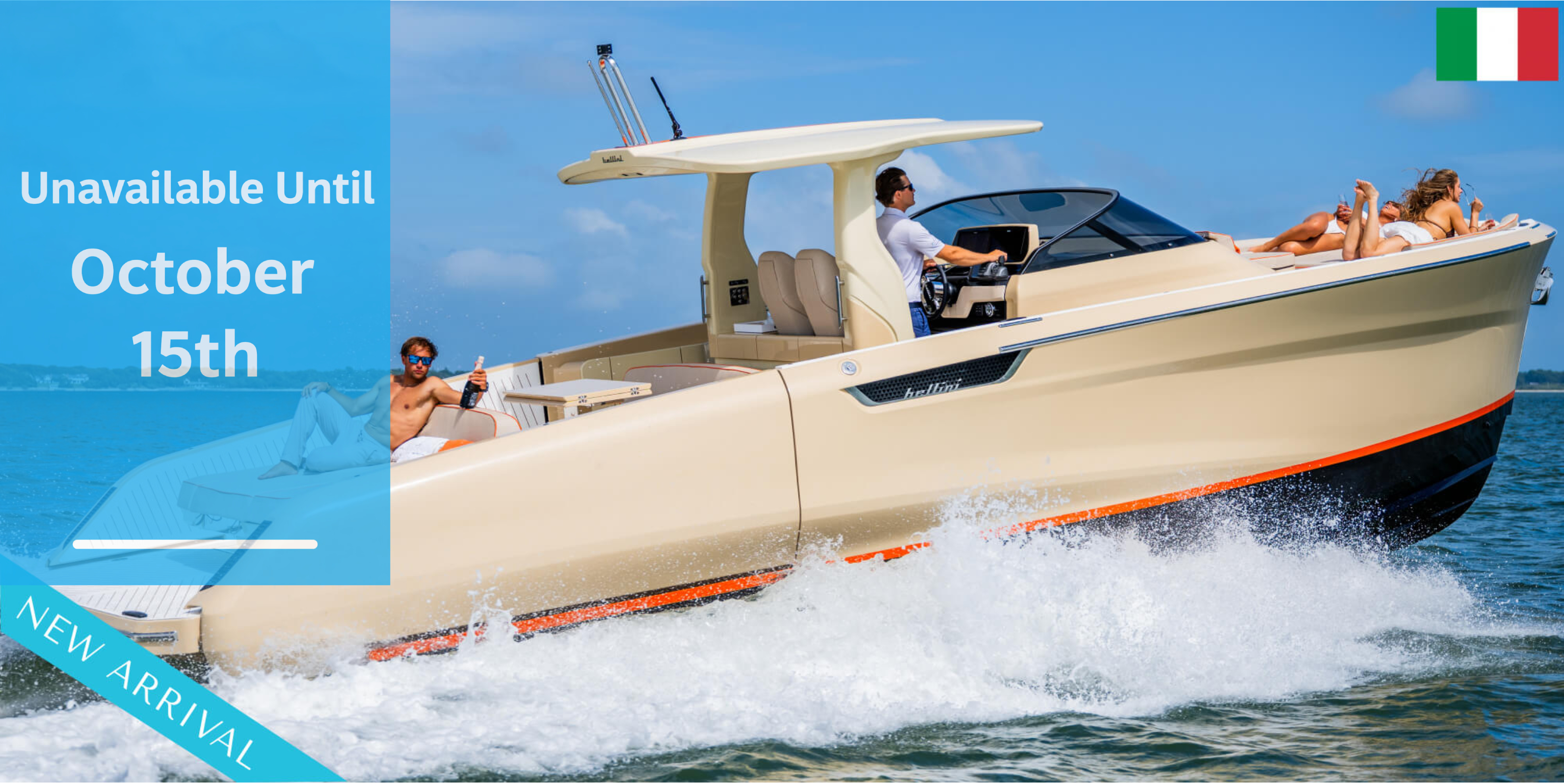40' 2025 Bellini Yacht + Seabob - Boca Image 1