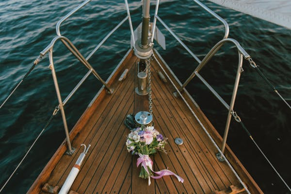 Flowers on a Boat