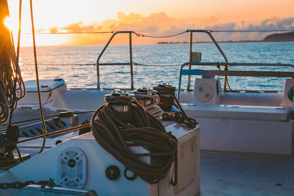 Aboard a Yacht