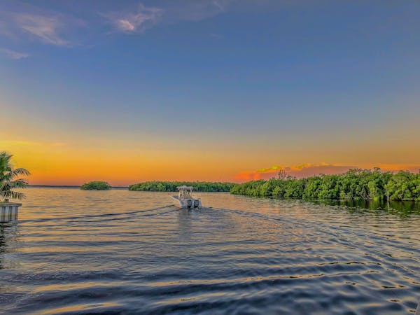 Boat at Sunset