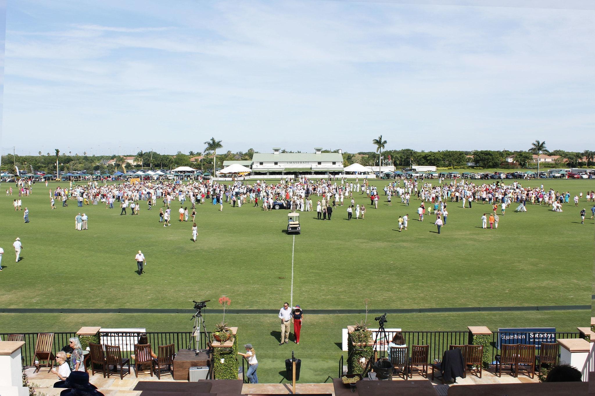 National Polo Center field hosting spectators during Wellington polo