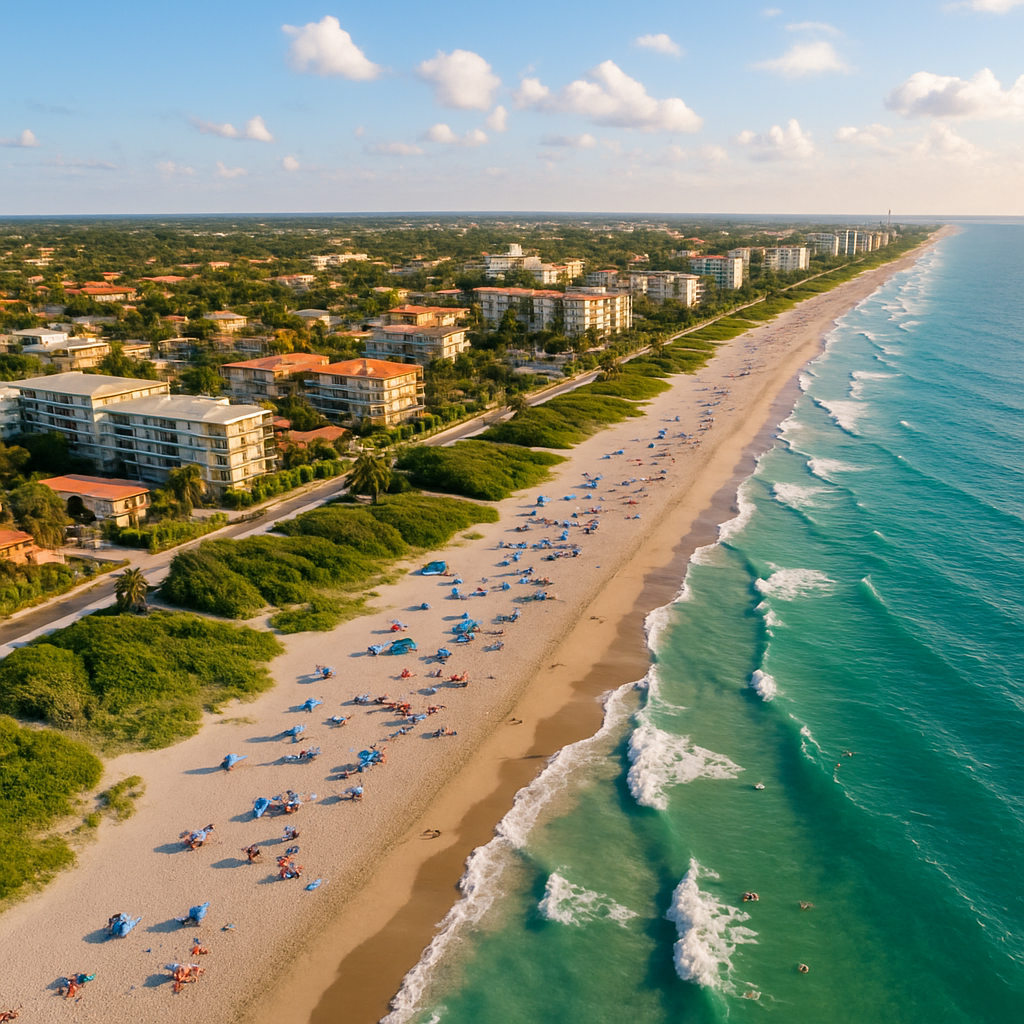 Delray beach drone shot-1