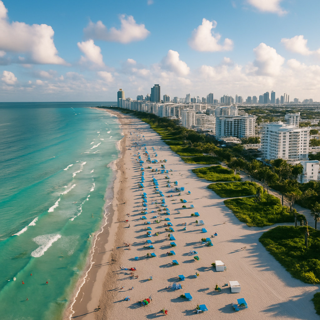miami beach drone